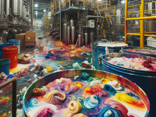 отходы зачистки оборудования производства водно дисперсионных красок