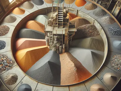 отходы подготовки сыпучих минеральных материалов для производства резиновых смесей