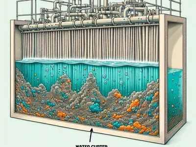 шлам гидрофильтров окрасочных камер с водяной завесой