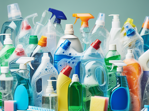 средства моющие жидкие в полимерной упаковке, утратившие потребительские свойства