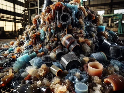 отходы пропиточного состава на основе эпоксидной смолы