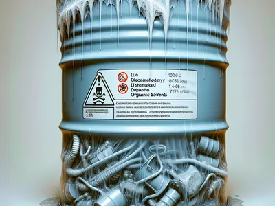 тара полиэтиленовая, загрязненная негалогенированными органическими растворителями (содержание менее 15 %)