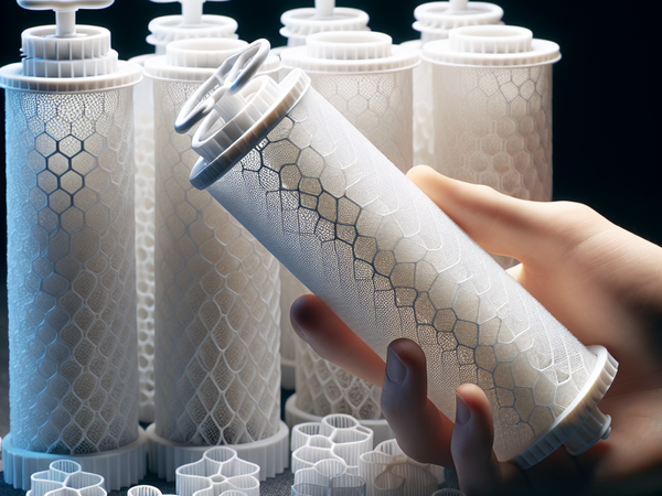 фильтрующие элементы из полипропилена, отработанные при водоподготовке