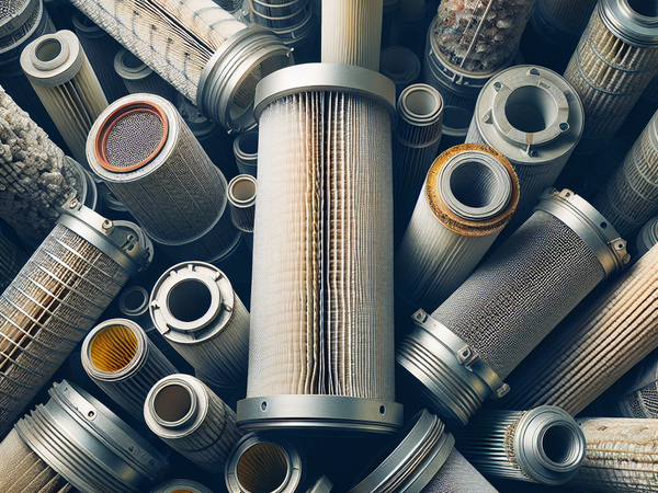 фильтрующие элементы (патроны) фильтр сепаратора для очистки природного газа отработанные