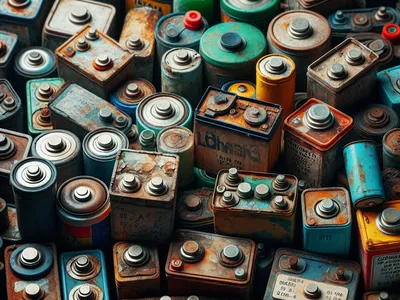 аккумуляторы свинцовые отработанные в сборе, без электролита