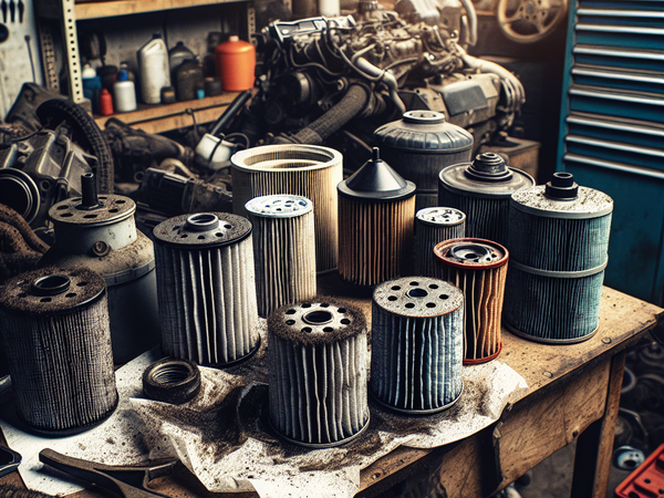 фильтры очистки масла автотранспортных средств отработанные